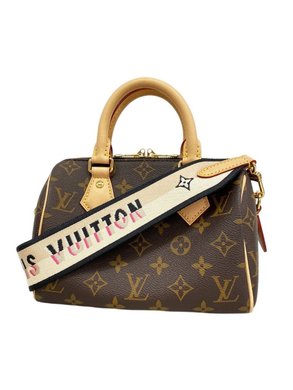 Louis Vuitton Handbag Monogram Speedy Bandouliere 20 Noir 2-Way Bag